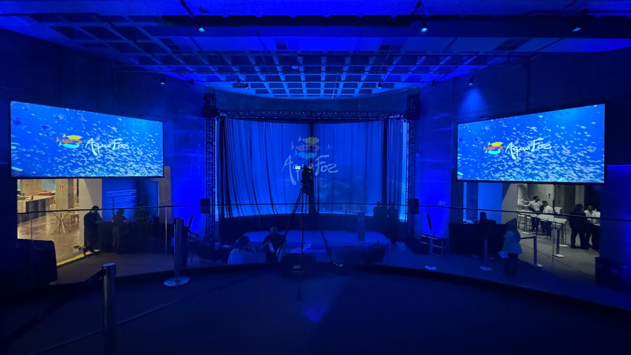 Equalizee eleva experiência audiovisual na inauguração do AquaFoz, novo marco turístico de Foz do Iguaçu